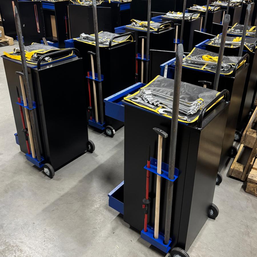 Комплект приборов и инструмента начальника 