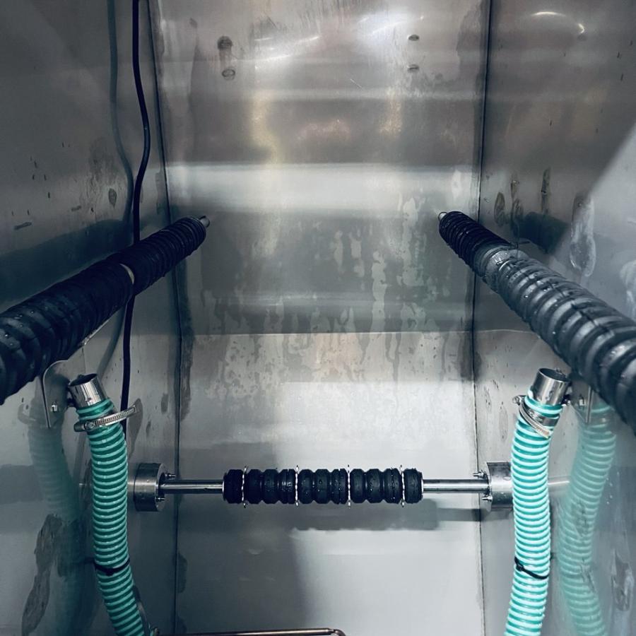 Автоматическая мойка колес 