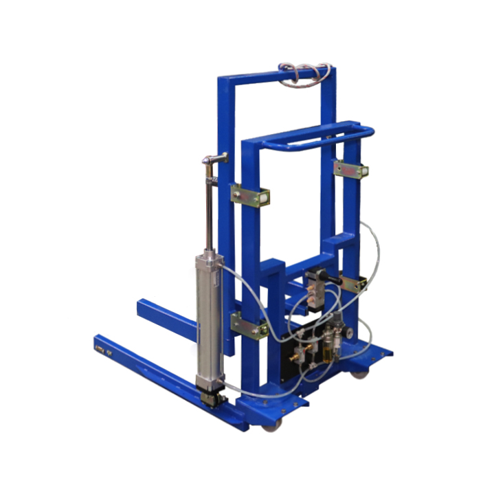 Подкатная тележка с пневматическим подъемником